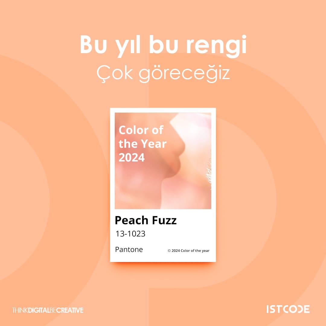 istcode-yılın rengi- peach fuzz