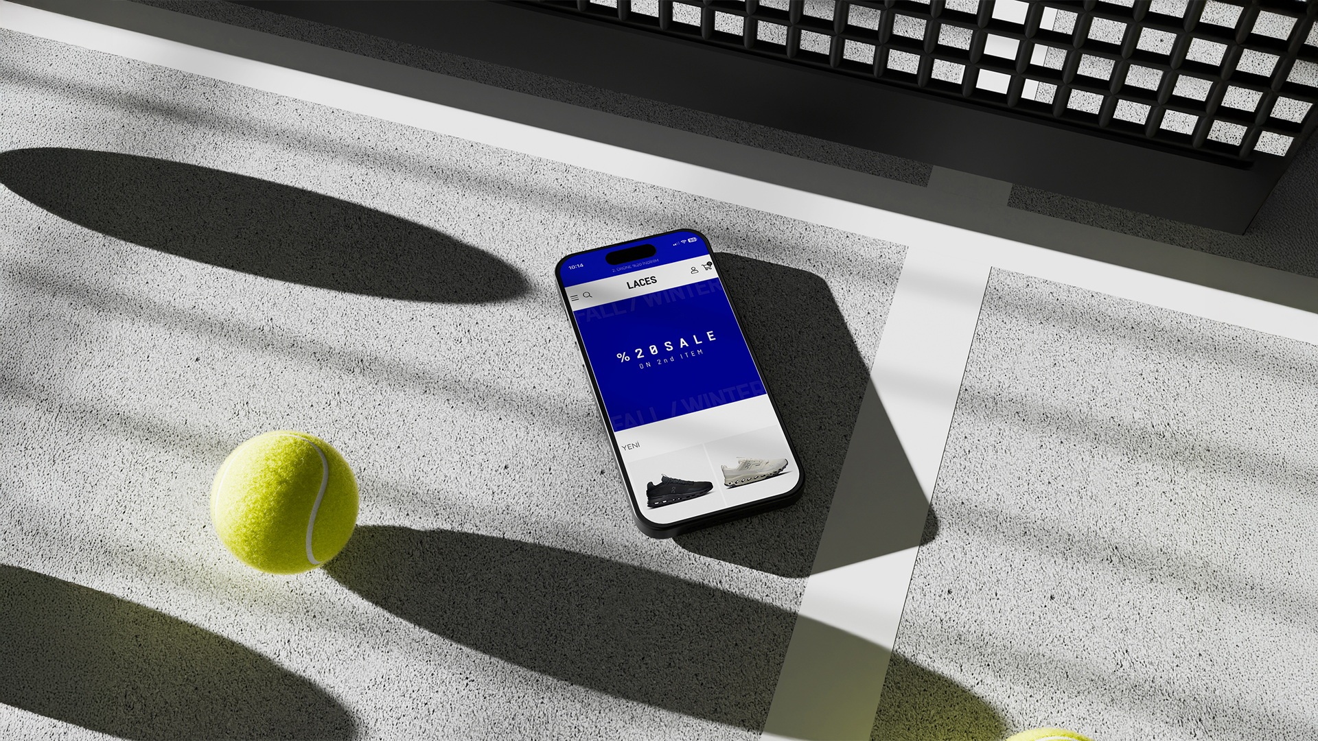 Laces web sitesi tasarımı ve dijital marka deneyimi geliştirme